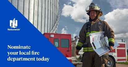 Nominate your local fire department today for a Grain Bin Safety Week grant from Nationwide