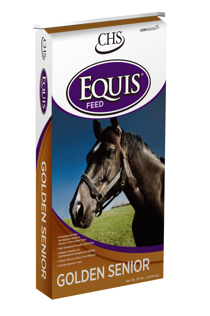 Golden Senior Equis horse feed